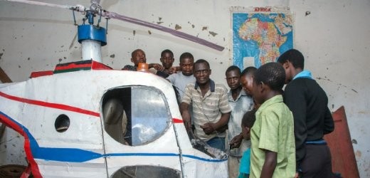 Felix, le constructeur d’un hélicoptère fait maison